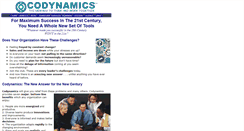 Desktop Screenshot of codynamics.net